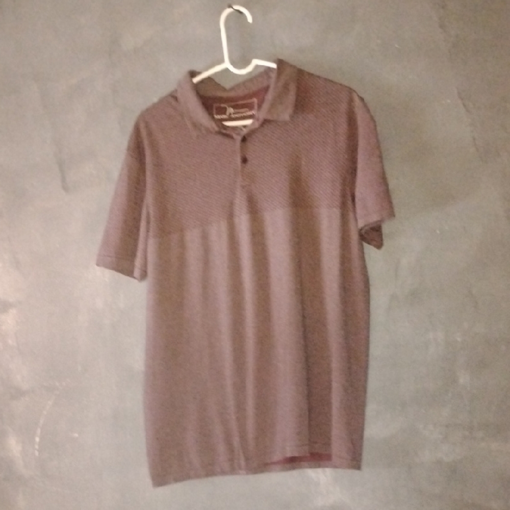 Men's Brown Polo Shirt